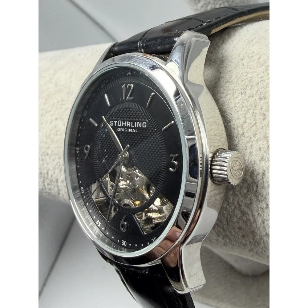 Stuhrling Original ST-9G203‎ Working Manual Wind Mens Watch 40MM 8.5